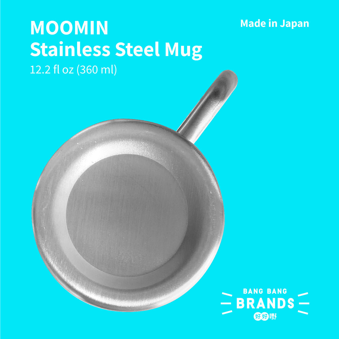Yamaka Shoten MOOMIN Stainless Steel Mug 360 ml