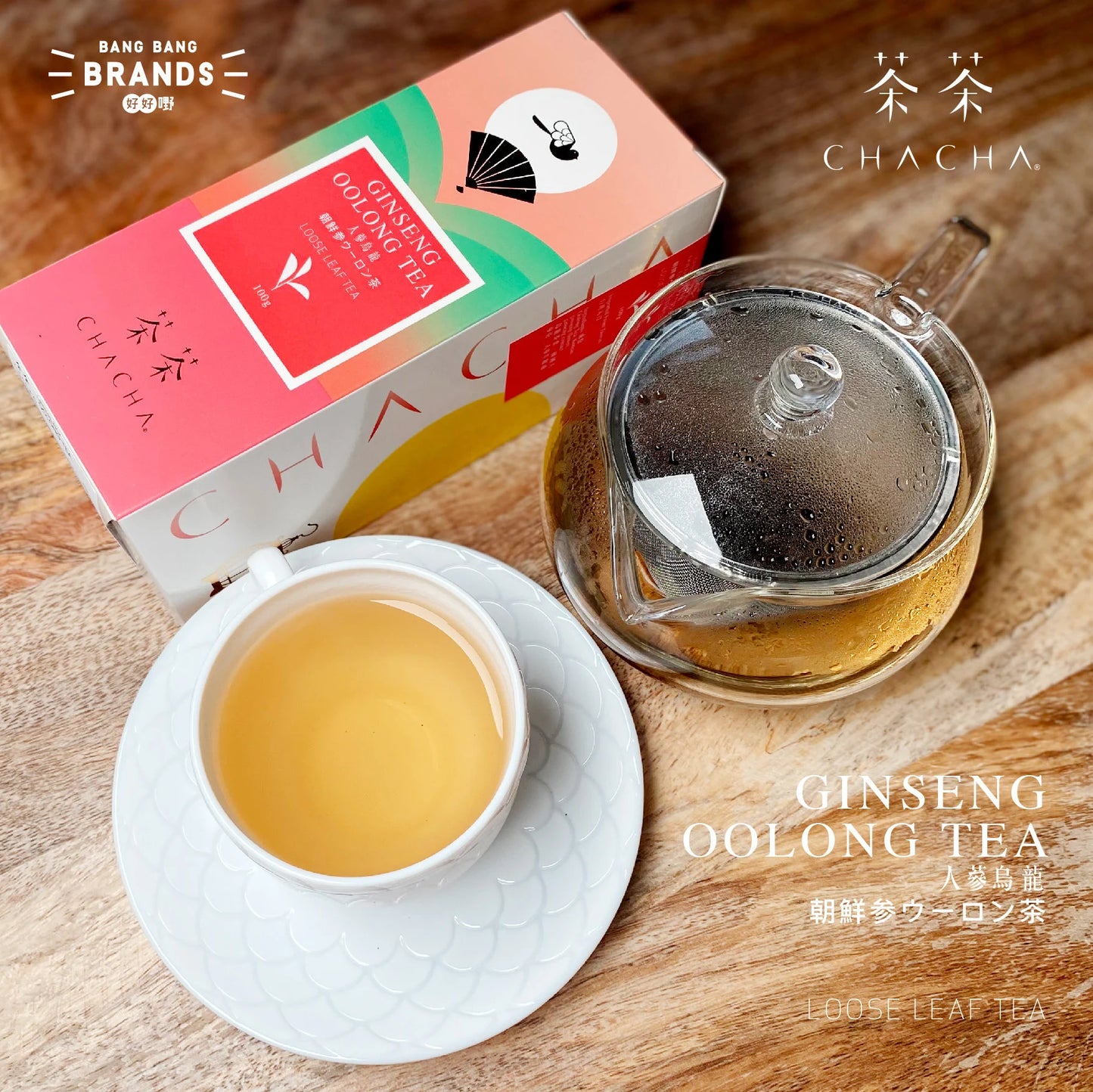 Ginseng Oolong Tea 100g