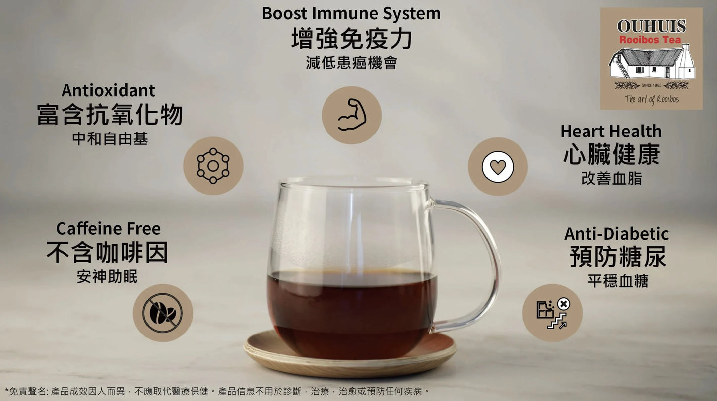 Lemon grass Rooibos Tea - 40 tea bags