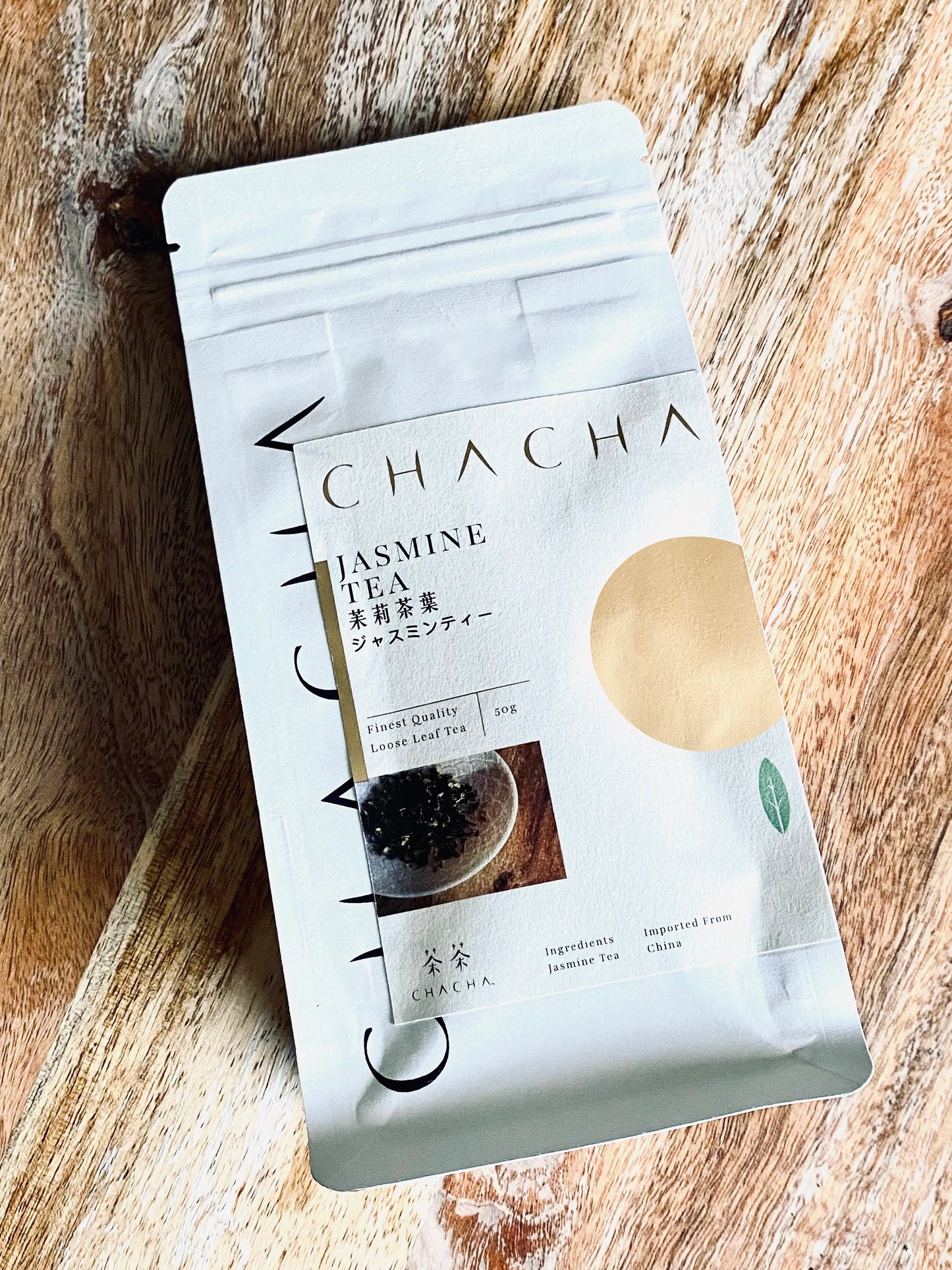 Cha Cha Jasmine tea leaf 50g (香片)