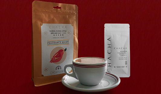 CHA CHA港式奶茶，講究茶膽拼配與撞茶工藝
