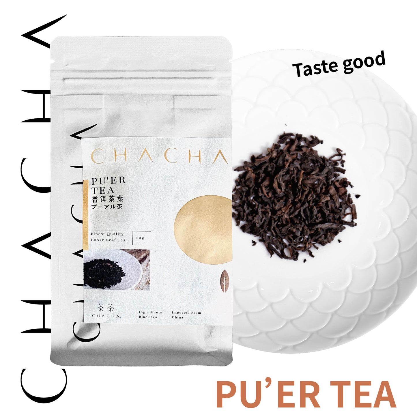 Cha Cha PU'ER Tea leaf 50g